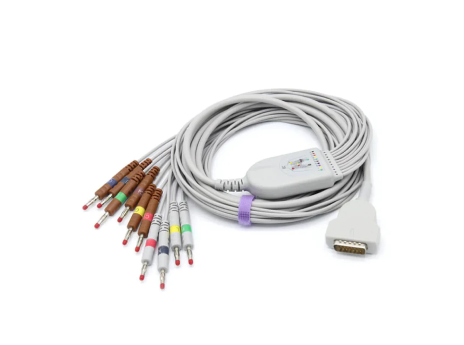 GE 10 Lead Banana EKG Kablosu