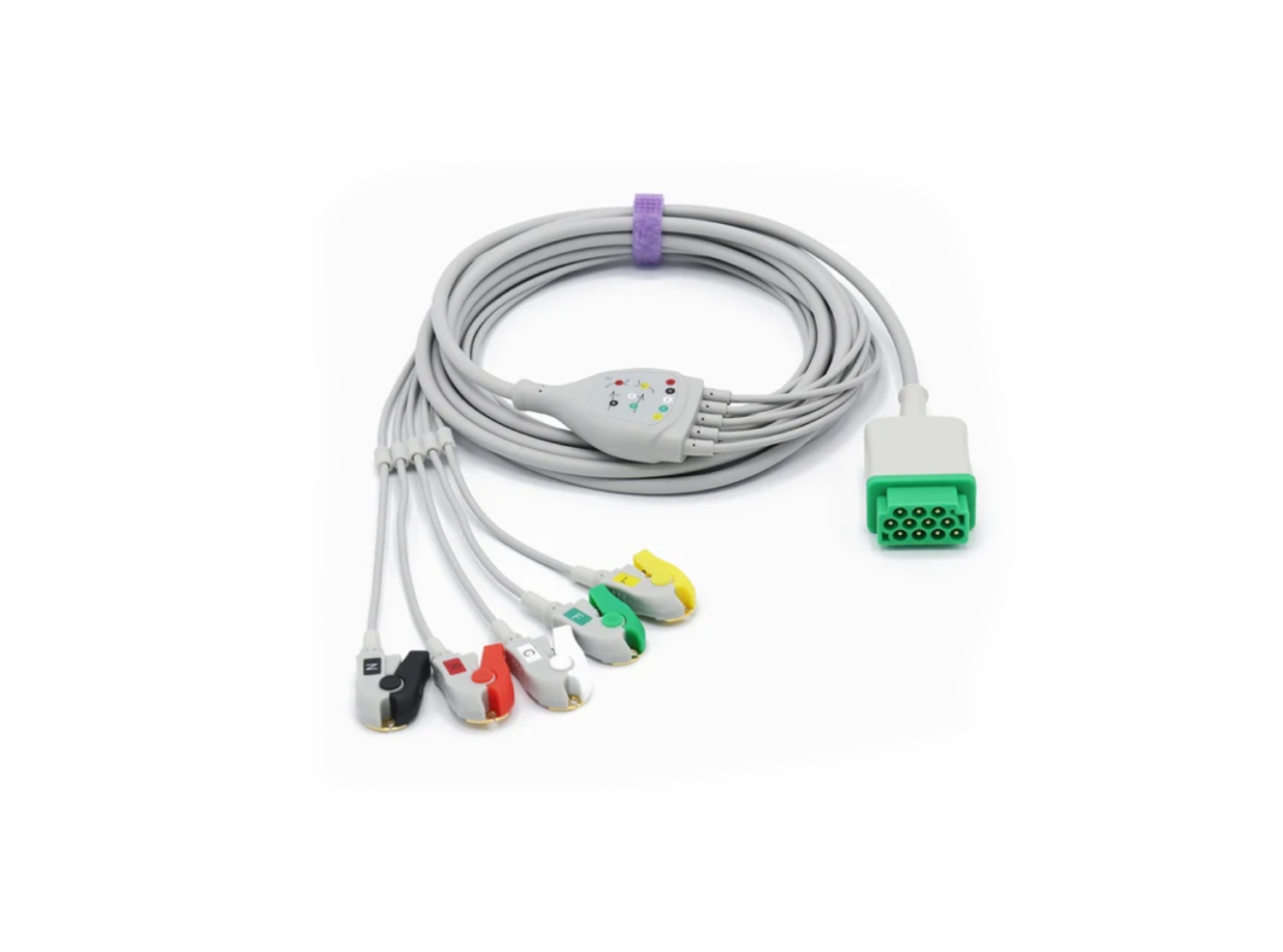 GE 5 Lead EKG Kablosu