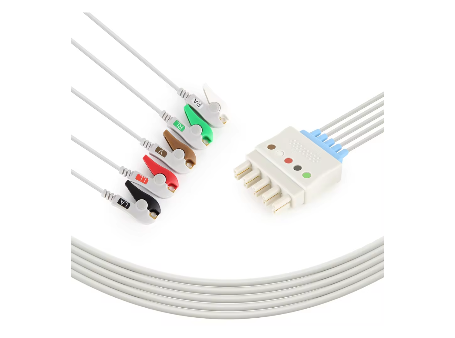 Nihon Kohden 5 Lead EKG Lead Kablosu